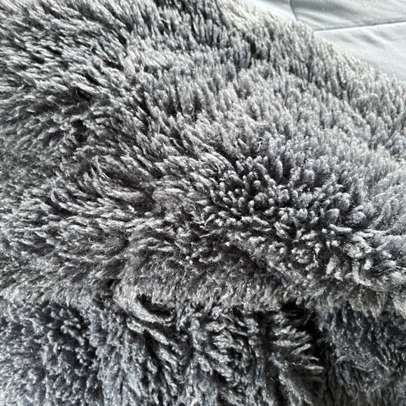 RH TEEN FAUX MONGOLIAN LAMB COMFORTER - Picture 2 of 7